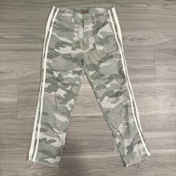 Mother The Shaker‎ Cropped Camo Pant - Picture 2 of 6